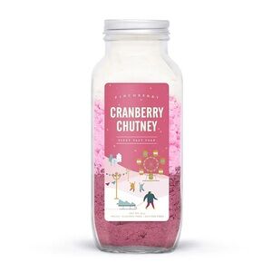 Finchberry Holiday Cranberry Chutney Fizzy Salt Bath Soak